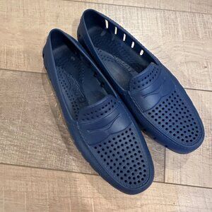 FLOAFER MENS BLUE DRIVING SHOES SIZE 9